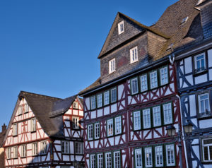 Europa, Deutschland, Hessen, Lahn-Dill-Kreis, Lahn-Dill-Bergland, Wetzlar, Altstadt am Kornmarkt Europa, Deutschland, Hessen, Lahn-Dill-Kreis, Lahn-Dill-Bergland, Wetzlar, Altstadt am Kornmarkt