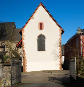 Europe, Germany, Hesse, Lahn-Dill-Kreis, Lahn-Dill-Bergland, Wetzlar, Michaelskapelle in Goethestrasse, former ossuary Europe, Germany, Hesse, Lahn-Dill-Kreis, Lahn-Dill-Bergland, Wetzlar, Michaelskapelle in Goethestrasse, former ossuary