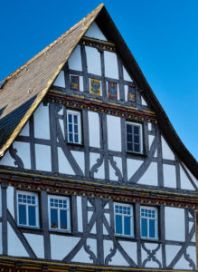Europe, Germany, Hesse, Lahn-Dill-Kreis, Lahn-Dill-Bergland, Wetzlar, old town on the Eisenmarkt Europe, Germany, Hesse, Lahn-Dill-Kreis, Lahn-Dill-Bergland, Wetzlar, old town on the Eisenmarkt