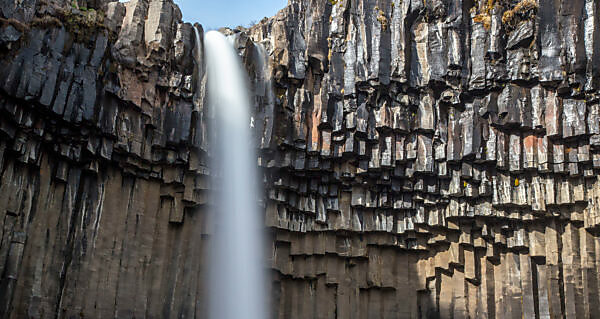 Bildagentur Mauritius Images Svartifoss Waterfall Skaftafell National Park Iceland