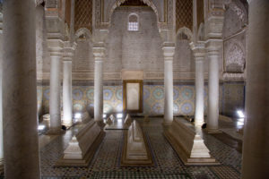 Saadier tombs, Marrakech, Morocco Saadier tombs, Marrakech, Morocco