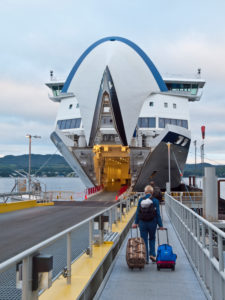 Ferry loading at dock, Vancouver Island. Ferry loading at dock, Vancouver Island.