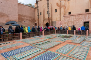 Marrakech, Morocco., Saadian Tombs, visitor queue, Islamic, Arabic, religion, design, archaeology Marrakech, Morocco., Saadian Tombs, visitor queue, Islamic, Arabic, religion, design, archaeology