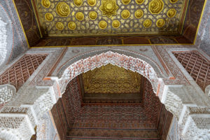 architecture, carved wood ceiling, creative, decorative alabaster, Marrakech, Morocco, Saadian Tombs, Islamic, Arabic, religion, design, archaeology architecture, carved wood ceiling, creative, decorative alabaster, Marrakech, Morocco, Saadian Tombs, Islamic, Arabic, religion, design, archaeology