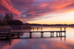 Sonnenaufgang am Chiemsee Sonnenaufgang am Chiemsee