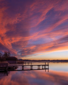 Sonnenaufgang am Chiemsee Sonnenaufgang am Chiemsee