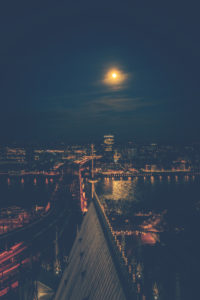 The Cologne Cathedral. Even at night an impressive, Gothic building. - Editorial use only.