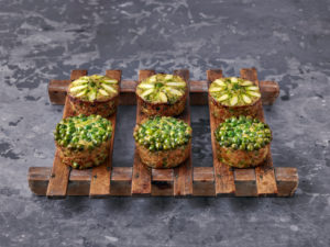 Quinoa muffin with peas and asparagus Quinoa muffin with peas and asparagus