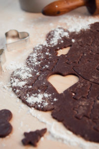 Baking cookies, Still life Christmas