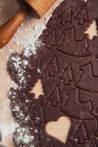 Baking cookies, Still life Christmas