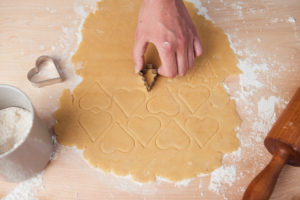 Baking cookies, Still life Christmas