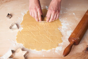 Baking cookies, Still life Christmas