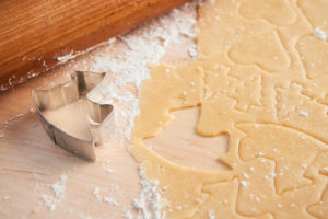 Baking cookies, Still life Christmas