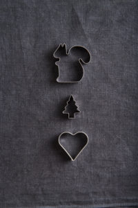 Cookie cutters, Still life Christmas