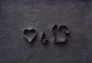 Cookie cutters, Still life Christmas