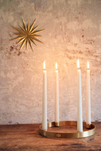 Advent candles, Still life Christmas