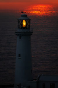 Lighthouse on the South Stack at Holy Island Lighthouse on the South Stack at Holy Island