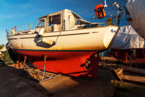 Boatyard, Kirchdorf, Insel Poel, Baltic Sea Boatyard, Kirchdorf, Insel Poel, Baltic Sea