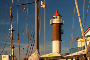 Lighthouse in Timmendorf on the island of Poel Lighthouse in Timmendorf on the island of Poel