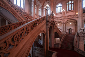 Staircase, Moabit Criminal Court, Berlin Staircase, Moabit Criminal Court, Berlin