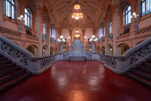 Staircase, Moabit Criminal Court, Berlin Staircase, Moabit Criminal Court, Berlin