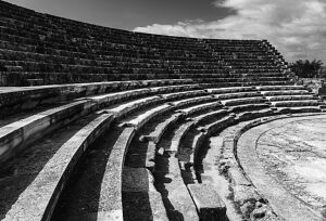 Rings, Ancient Municipal Theater Sálamis, Northern Cyprus Rings, Ancient Municipal Theater Sálamis, Northern Cyprus