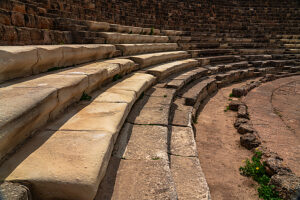 Rings, Ancient Municipal Theater Sálamis, Northern Cyprus Rings, Ancient Municipal Theater Sálamis, Northern Cyprus