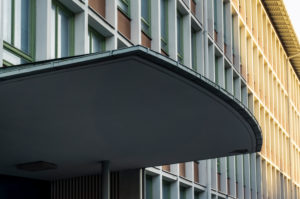 Großmarkthalle München, Kontorhaus II, erbaut 1953, früher auch Zollhof genannt Großmarkthalle München, Kontorhaus II, erbaut 1953, früher auch Zollhof genannt