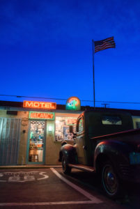 Motel on Route 66 in California, USA Motel on Route 66 in California, USA