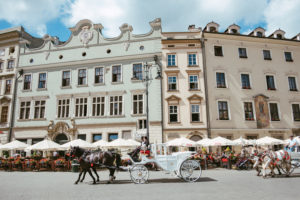 Unterwegs in Krakau, Polen Unterwegs in Krakau, Polen
