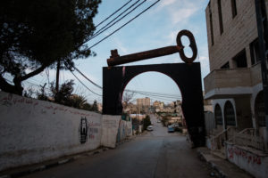 Aida refugee camp in Bethlehem, Palestine Aida refugee camp in Bethlehem, Palestine