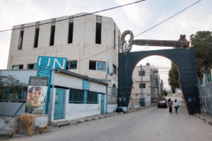 Aida refugee camp in Bethlehem, Palestine Aida refugee camp in Bethlehem, Palestine