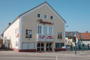 Closed cinema in Regensburg in times of the Corona virus crisis Closed cinema in Regensburg in times of the Corona virus crisis
