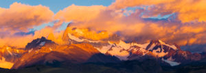 Argentina, Santa Cruz Province, Los Glaciares National Park, Fitz Roy Mountain Range at Sunrise Argentina, Santa Cruz Province, Los Glaciares National Park, Fitz Roy Mountain Range at Sunrise
