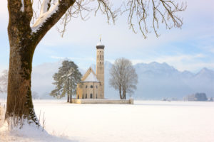 Germany, Bavaria, Schwangau, Saint Koloman Church Germany, Bavaria, Schwangau, Saint Koloman Church
