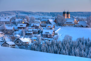 Germany, Baden-Wuerttemberg, Black Forest, Sankt Märgen in Winter Germany, Baden-Wuerttemberg, Black Forest, Sankt Märgen in Winter