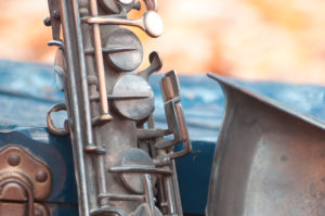 Vintage Saxophone, suitcase Vintage Saxophone, suitcase