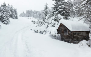 3 Skitourengeher auf dem Weg zum Kranzberg, Holzstadel im Vordergrund, Mittenwald, Oberbayern, Deutschland 3 Skitourengeher auf dem Weg zum Kranzberg, Holzstadel im Vordergrund, Mittenwald, Oberbayern, Deutschland