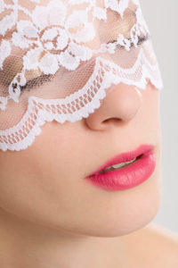 junge Frau, Schleier, Spitze, Braut-Make-up junge Frau, Schleier, Spitze, Braut-Make-up