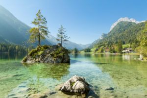 Berchtesgaden, Alps, Hintersee, Mühlsturzhorn Berchtesgaden, Alps, Hintersee, Mühlsturzhorn