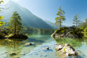 Berchtesgaden, Alps, Hintersee, Hochkalter Berchtesgaden, Alps, Hintersee, Hochkalter