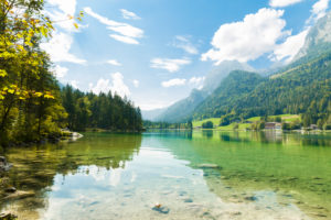 Berchtesgaden, Alps, Hintersee, Mühlsturzhorn Berchtesgaden, Alps, Hintersee, Mühlsturzhorn