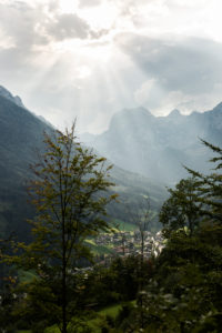 Berchtesgaden, Alps, Ramsau, clouds, sunrays, Ramsau Dolomites Berchtesgaden, Alps, Ramsau, clouds, sunrays, Ramsau Dolomites