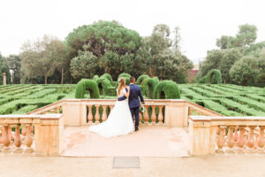 Wedding, newlyweds, young adults, diversity, love, garden, back, landing Wedding, newlyweds, young adults, diversity, love, garden, back, landing