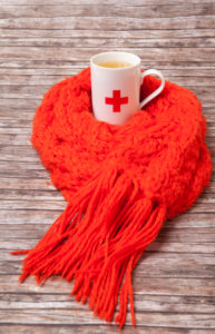 Defences, precaution, medicine, health, cup, scarf Defences, precaution, medicine, health, cup, scarf