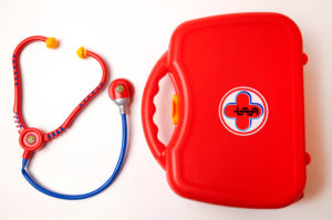Doctor's case, toys, medicine, health