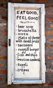 Restaurant, Menu, Housewall, Belgrade, Serbia
