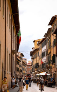 Straße, Menschen, Altstadt, Pisa, Toskana, Italien Straße, Menschen, Altstadt, Pisa, Toskana, Italien