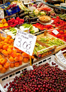 Markt, Marktstand, Pistoia, Toskana, Italien Markt, Marktstand, Pistoia, Toskana, Italien