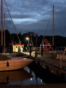Langballigau, village, Baltic Sea, coast, sea, Langballigau, harbor, Langballig, North Germany, ship, Schleswig-Holstein, Germany